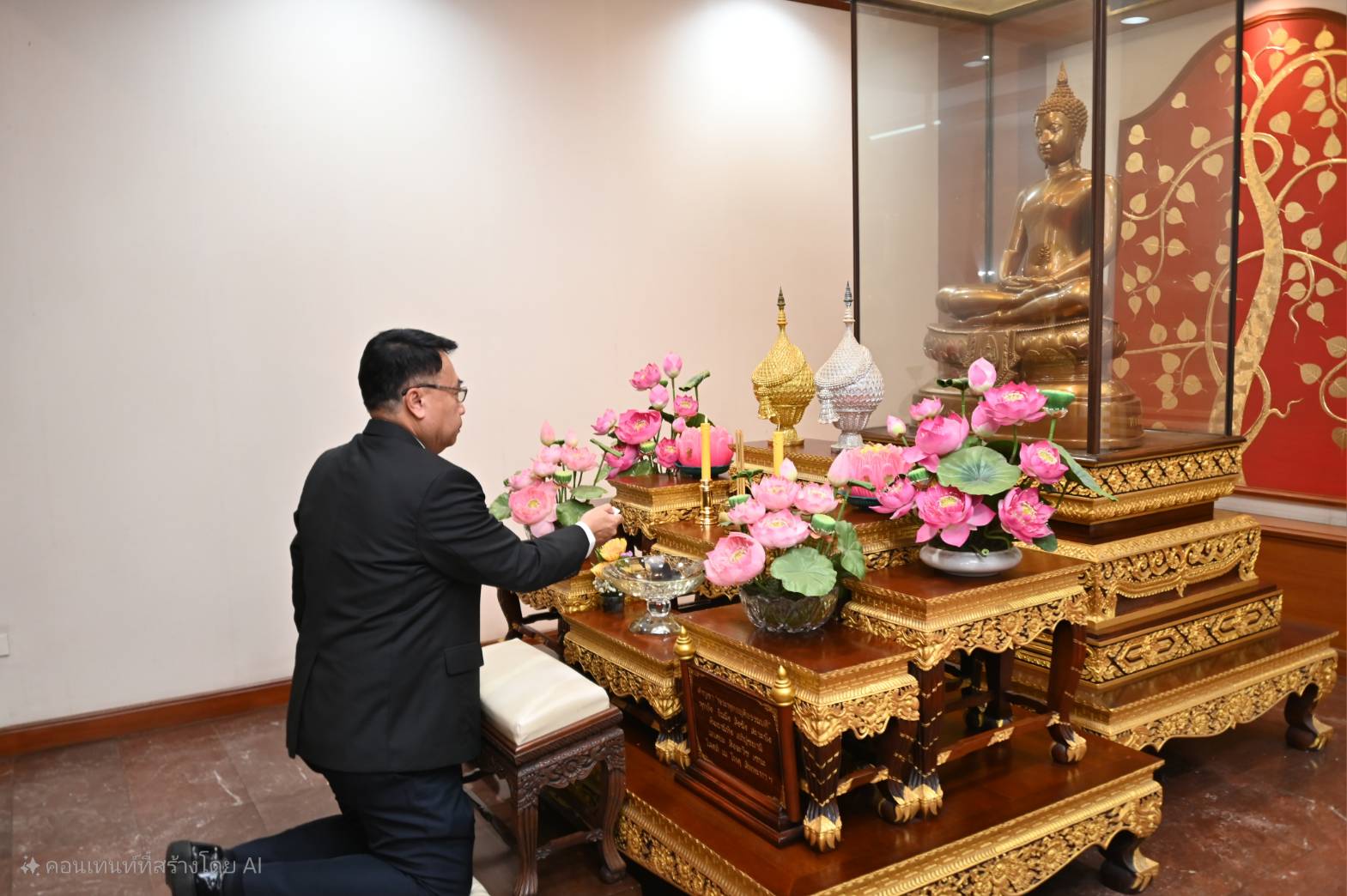 กรมบังคับคดี จัดกิจกรรมทำบุญตักบาตร ประจำเดือนตุลาคม 2568